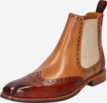 MELVIN & HAMILTON Chelsea Boots in Braun: predná strana