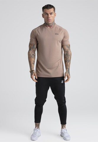 SikSilk - Camisa em castanho