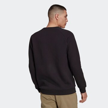 Coupe regular Sweat-shirt 'Adicolor Essentials Trefoil' ADIDAS ORIGINALS en noir