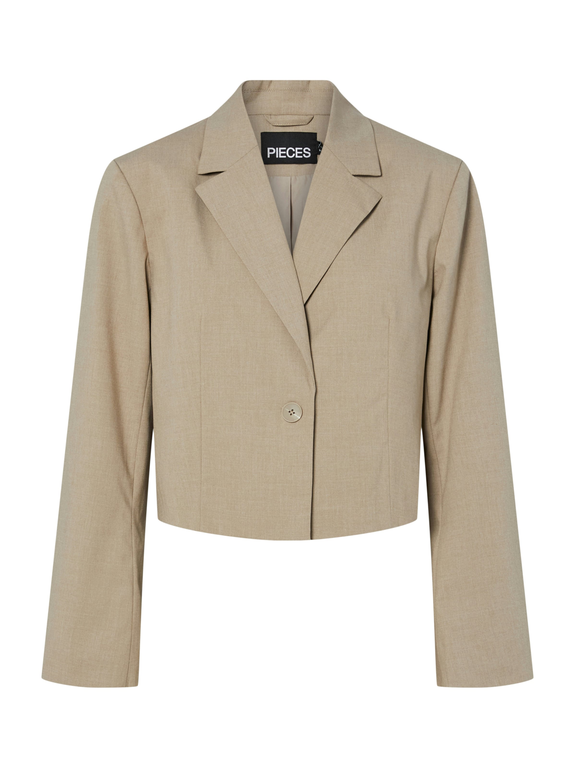 PIECES - Blazer &#x27;PCROSA&#x27; em cinzento: frente