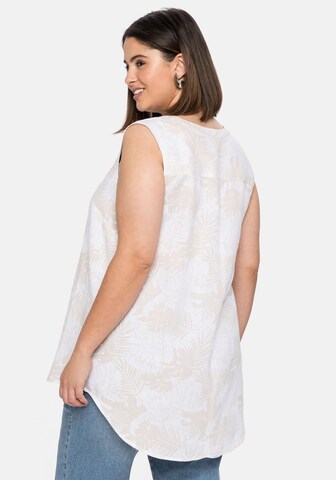 SHEEGO - Blusa en blanco