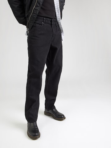 Regular Jean 'FIVEDOWN' Volcom en noir : devant