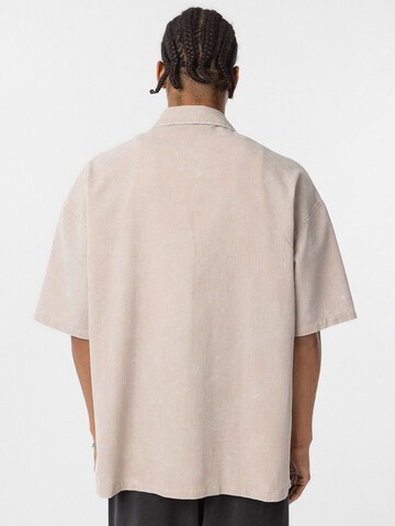 Dandalo Comfort fit Button Up Shirt in Beige