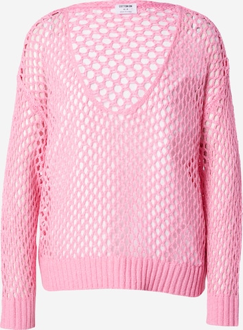 Pull-over Cotton On en rose : devant