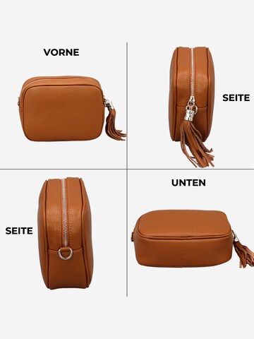 Brise Skuldertaske 'Kira Silver' i brun