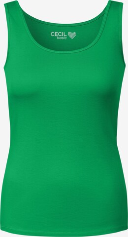 CECIL Top 'Linda' in Green: front