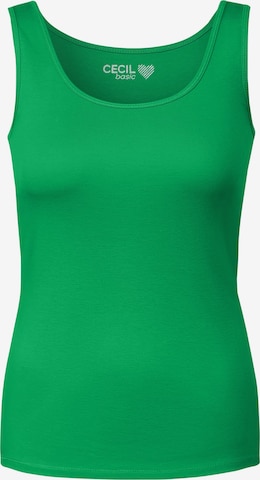 CECIL Top 'Linda' in Green: front