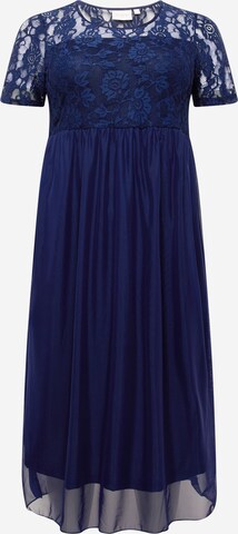 ONLY Carmakoma Φόρεμα 'MARY' σε μπλε: μπροστά