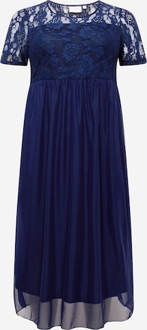 ONLY Carmakoma Sukienka 'MARY' w kolorze niebieski: przód