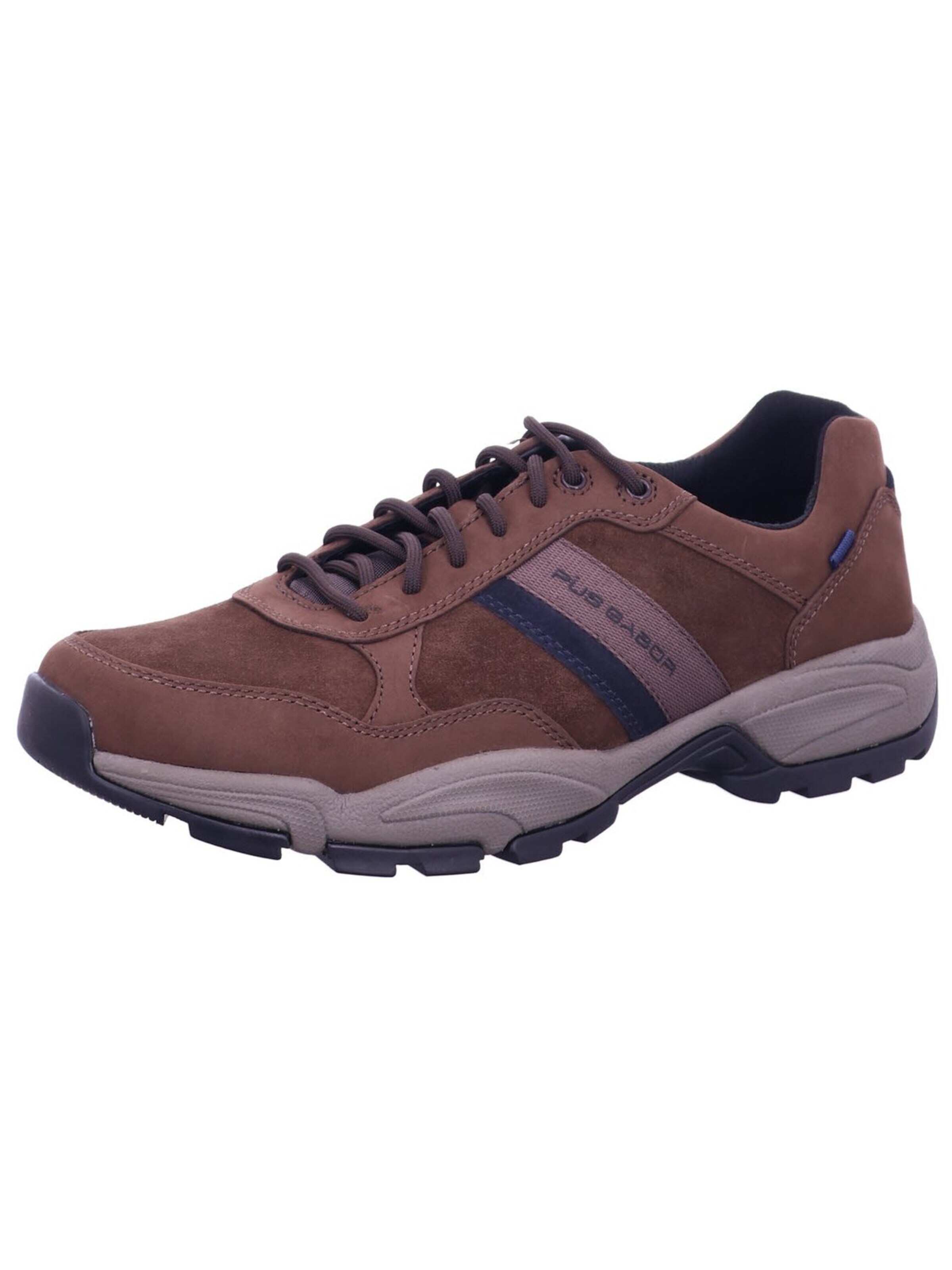 Pius Gabor - Zapatillas deportivas bajas 'Schnürschuh Herren 0138.10 Leder-Mix in braun' en marrón: frente