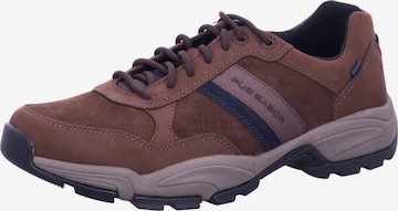 Baskets basses 'Schnürschuh Herren 0138.10 Leder-Mix in braun' Pius Gabor en marron : devant