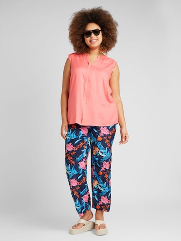 ONLY Carmakoma Loose fit Pants 'KYRA' in Blue