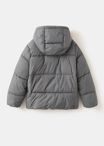 MANGO KIDS Jacke 'AMERICA' in Grau