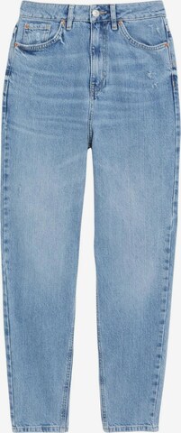 Marks & Spencer Tapered Jeans in Blue: front