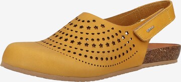 Sandalo di IGI&CO in giallo: frontale