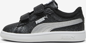Sneaker de la PUMA pe negru: față