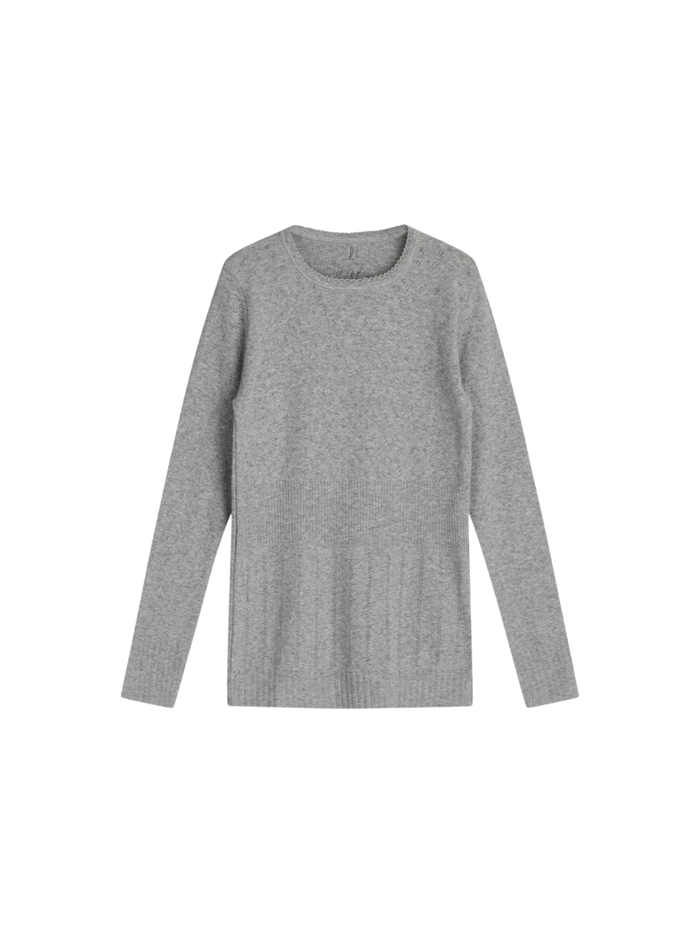 NOA NOA miniature Pullover 'Mini Doria' i grå: forside