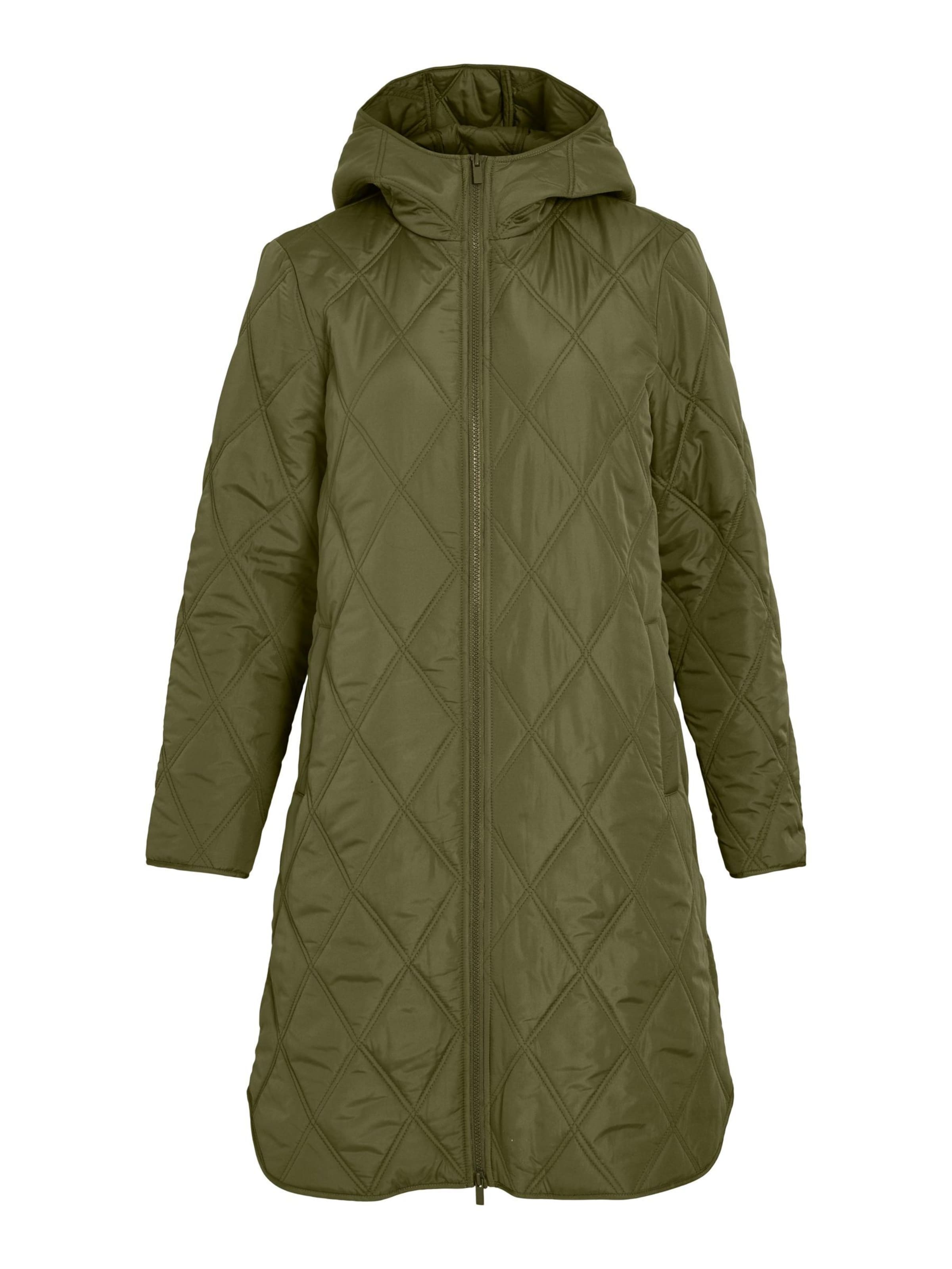 VILA Overgangsfrakke i grøn: forside