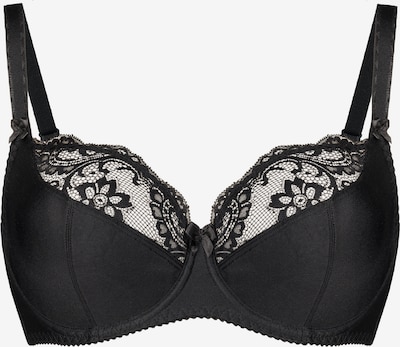 TEYLI Soutien-gorge minimiseur en noir, Vue avec produit