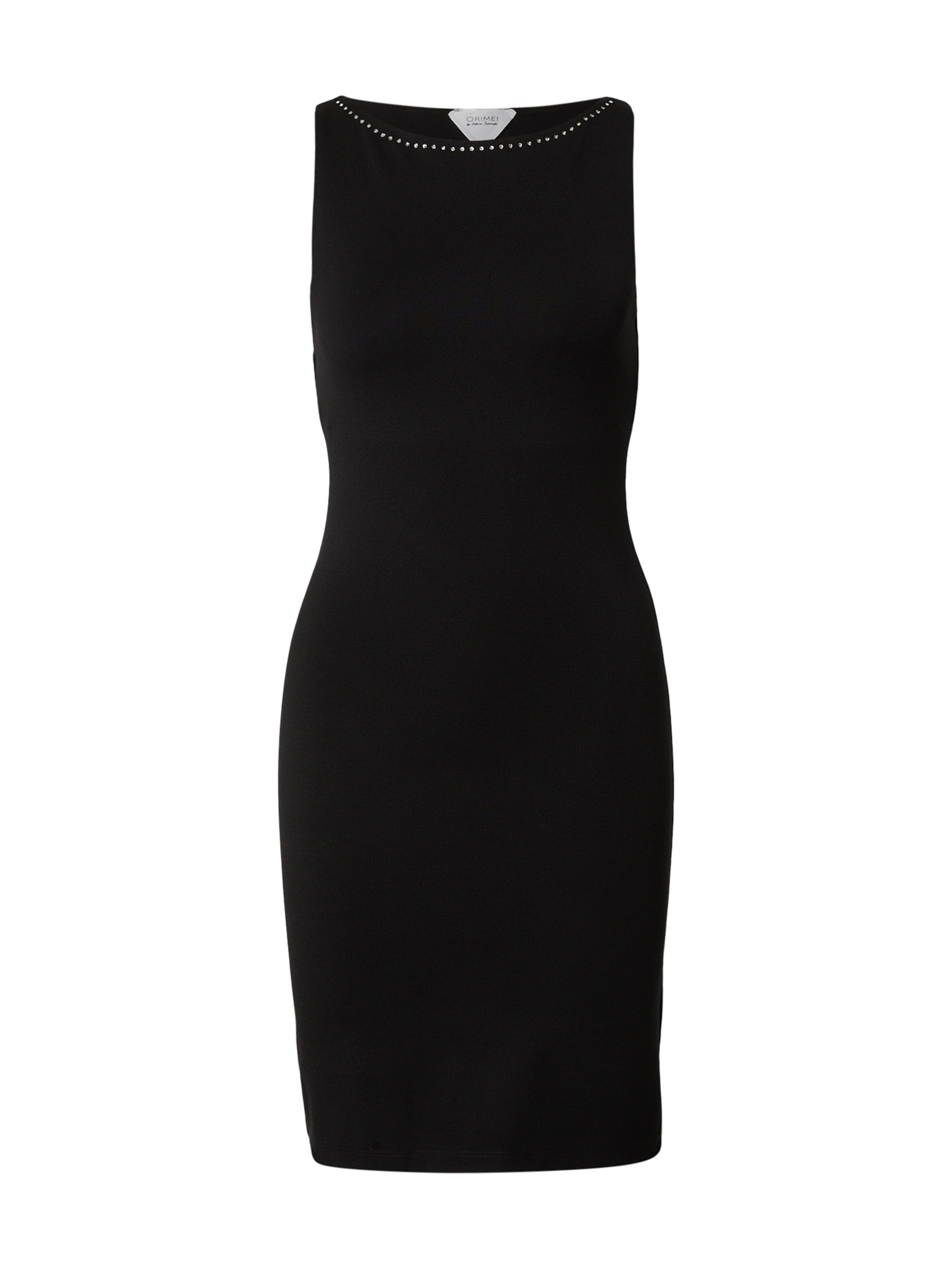 ORIMEI by Victoria Swarovski Рокля в черно: отпред
