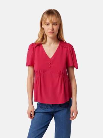 NAF NAF Blouse 'Jocelin' in Roze: voorkant