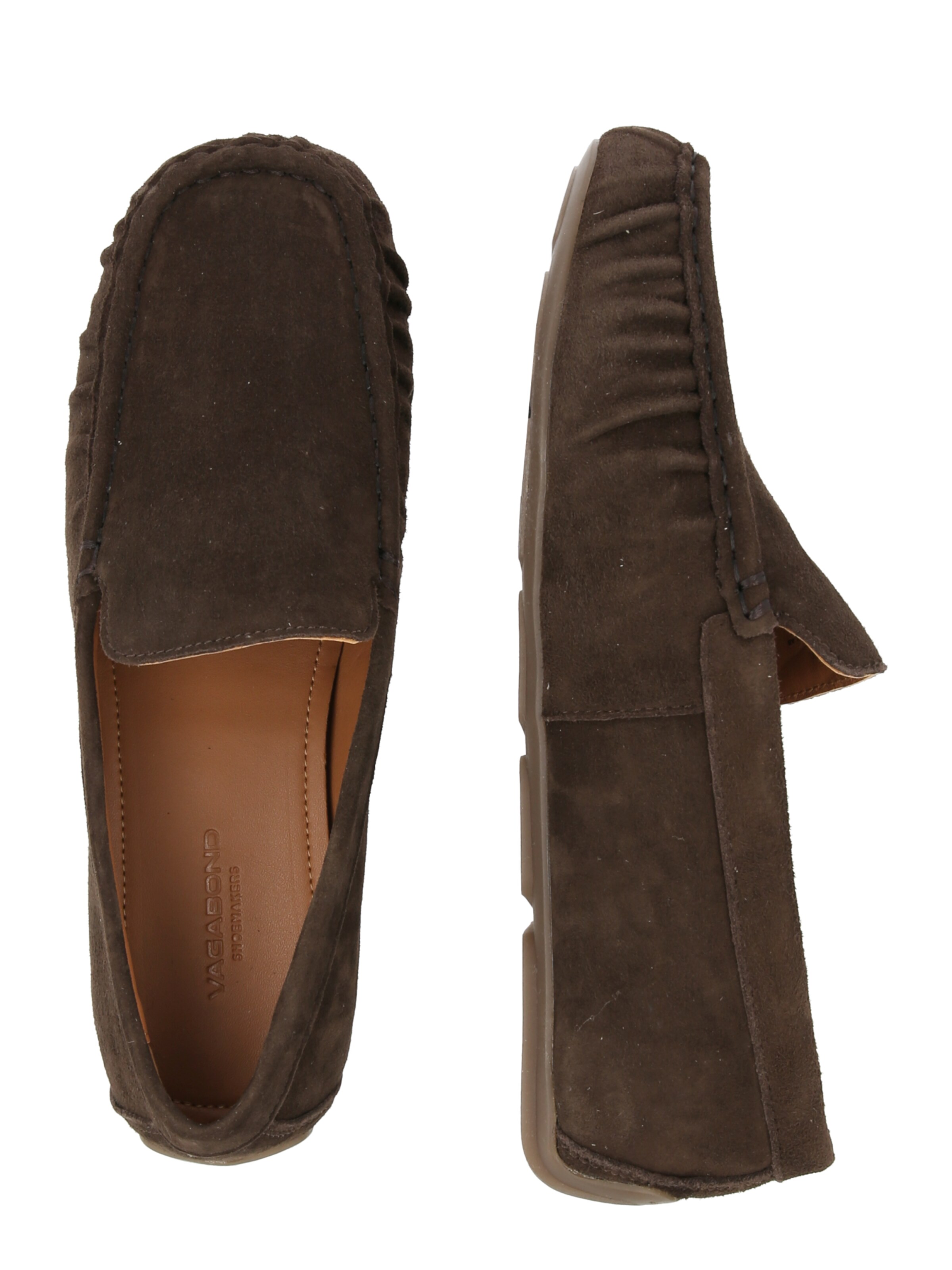 brūns VAGABOND SHOEMAKERS Mokasīni 'MIKA'