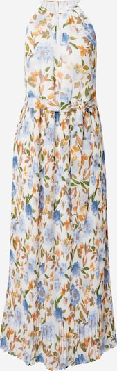 VILA Kleid 'JULIETTE' in hellblau / grünmeliert / mandarine / weiß, Produktansicht