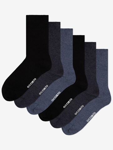 Occulto Socks 'Oliver' in Blue