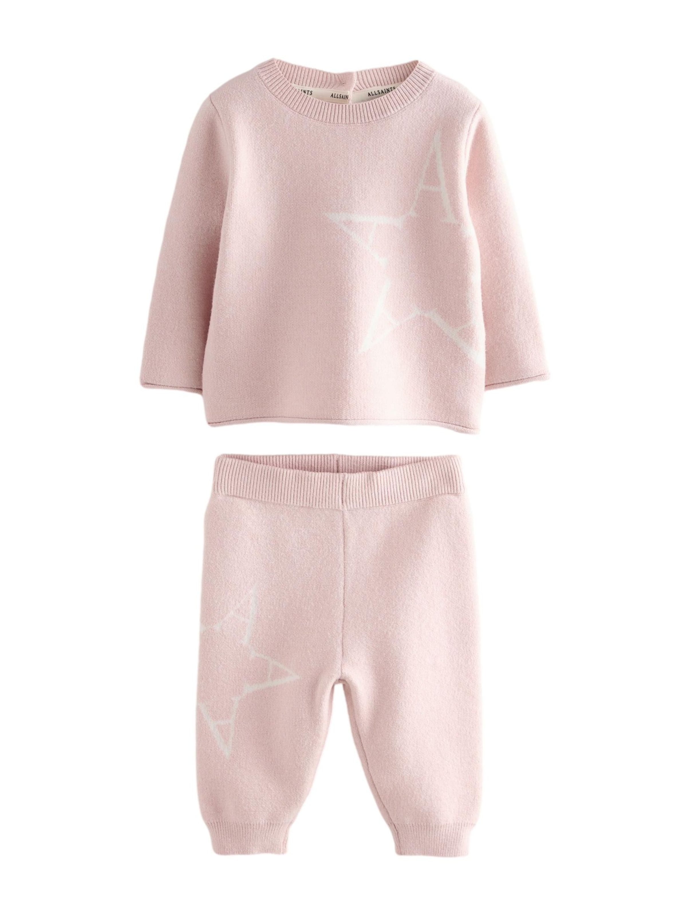 smALLSAINTS Set in Pink: front