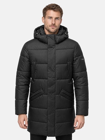 Tazzio - Abrigo de invierno 'A826' en negro: frente