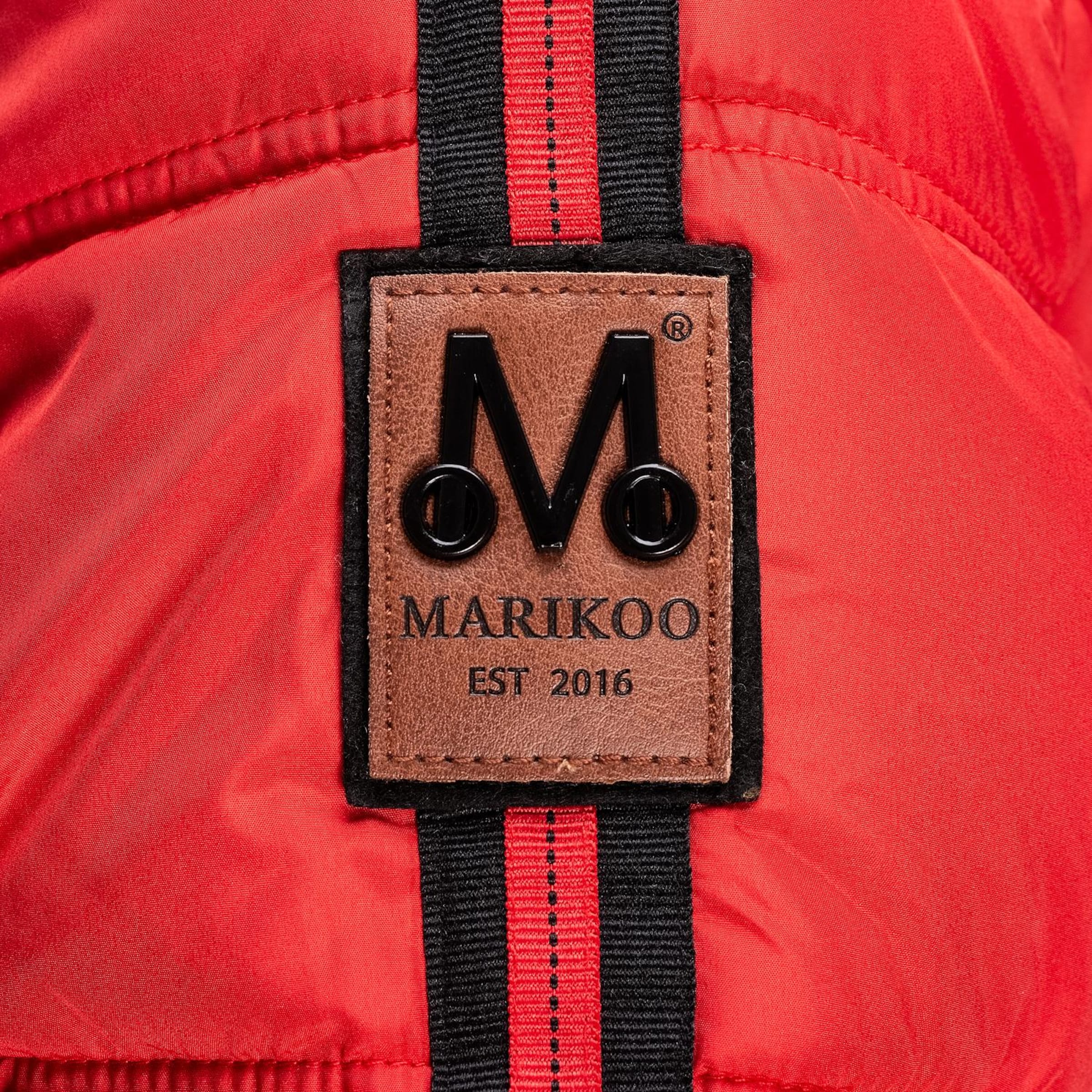 MARIKOO Wintermantel 'Armasa' in Rot