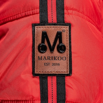 MARIKOO Wintermantel 'Armasa' in Rot