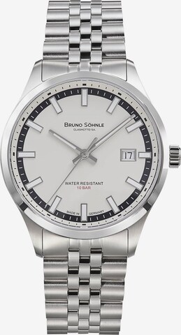 Bruno Söhnle Analog Watch in Silver: front