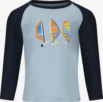 ZigZag UV Protection 'Lassu' in Blue: front