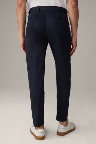 STRELLSON Slimfit Pantalon 'Till' in Blauw