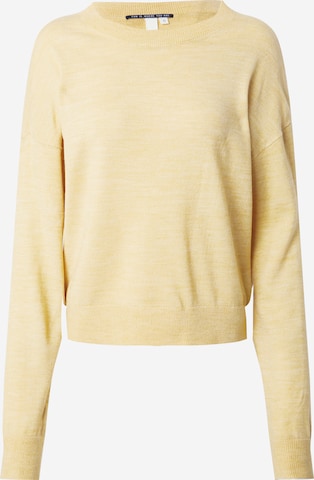 QS Pullover in Gelb: Vorderseite