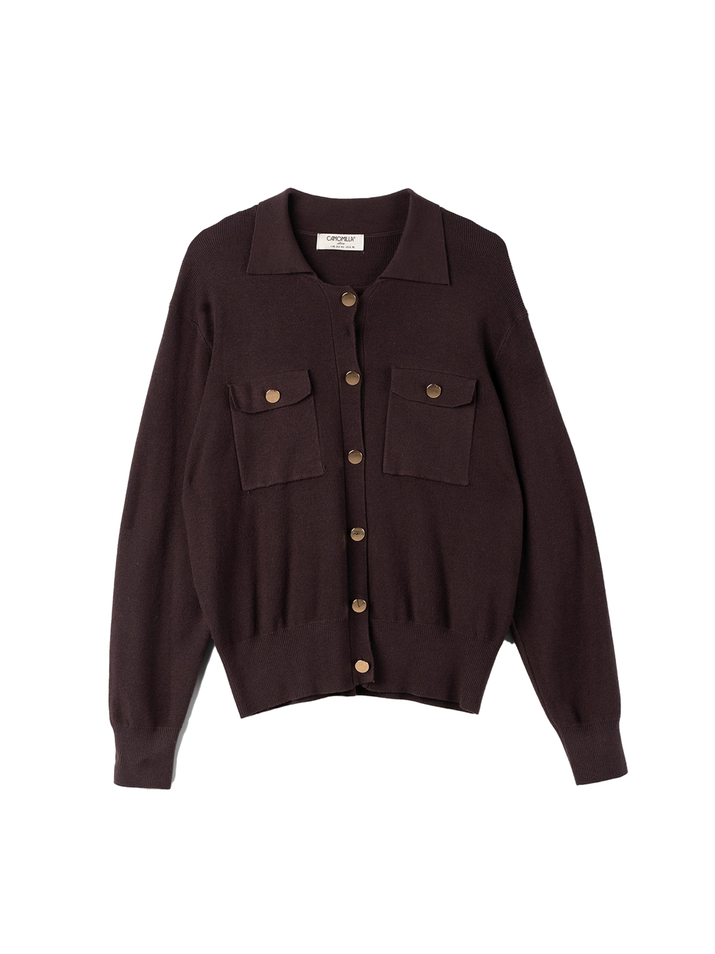 Giacchetta 'CAMILLA' di Camomilla Italia in marrone: frontale