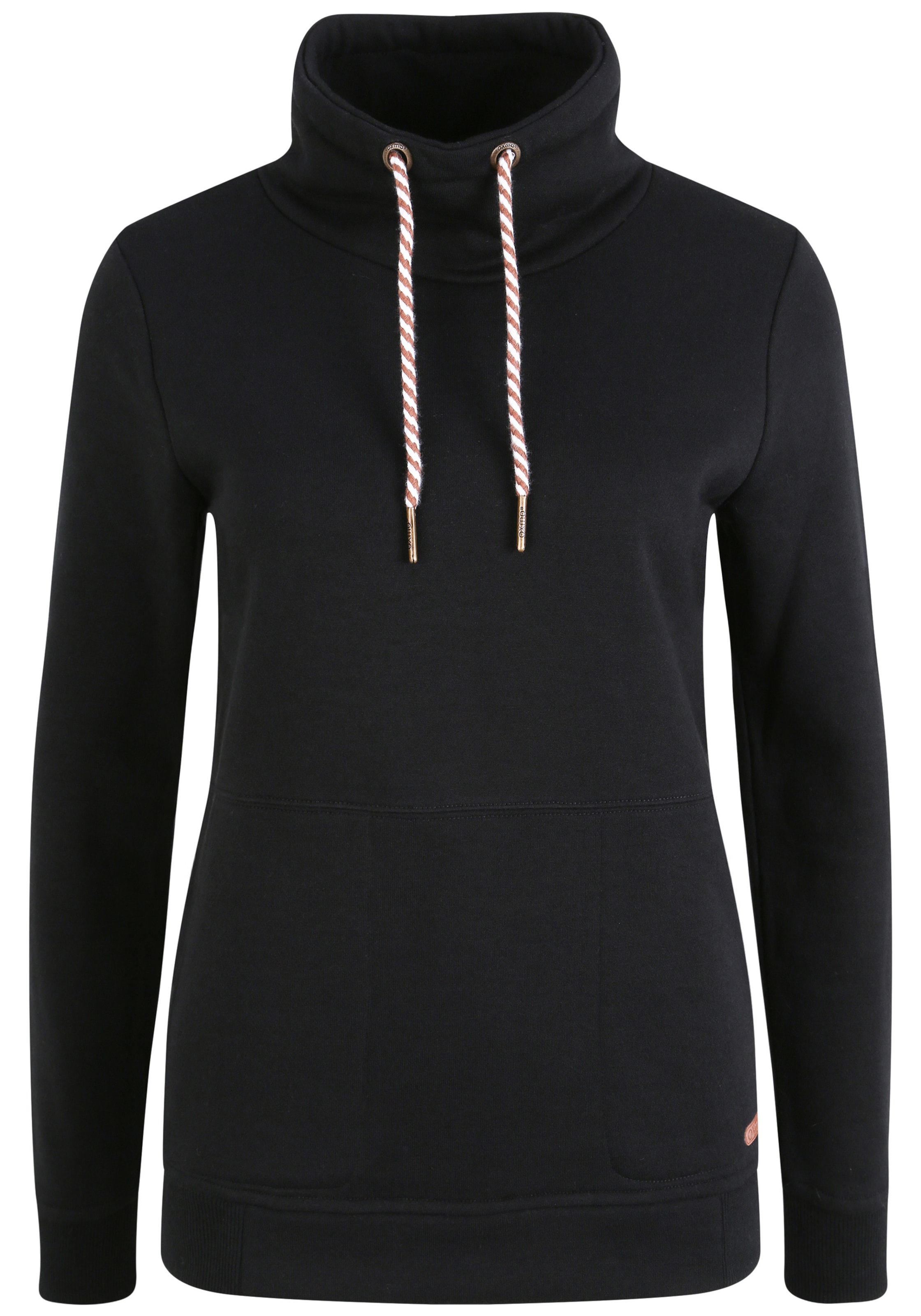 Oxmo - Sweatshirt 'Vimpa' em preto: frente