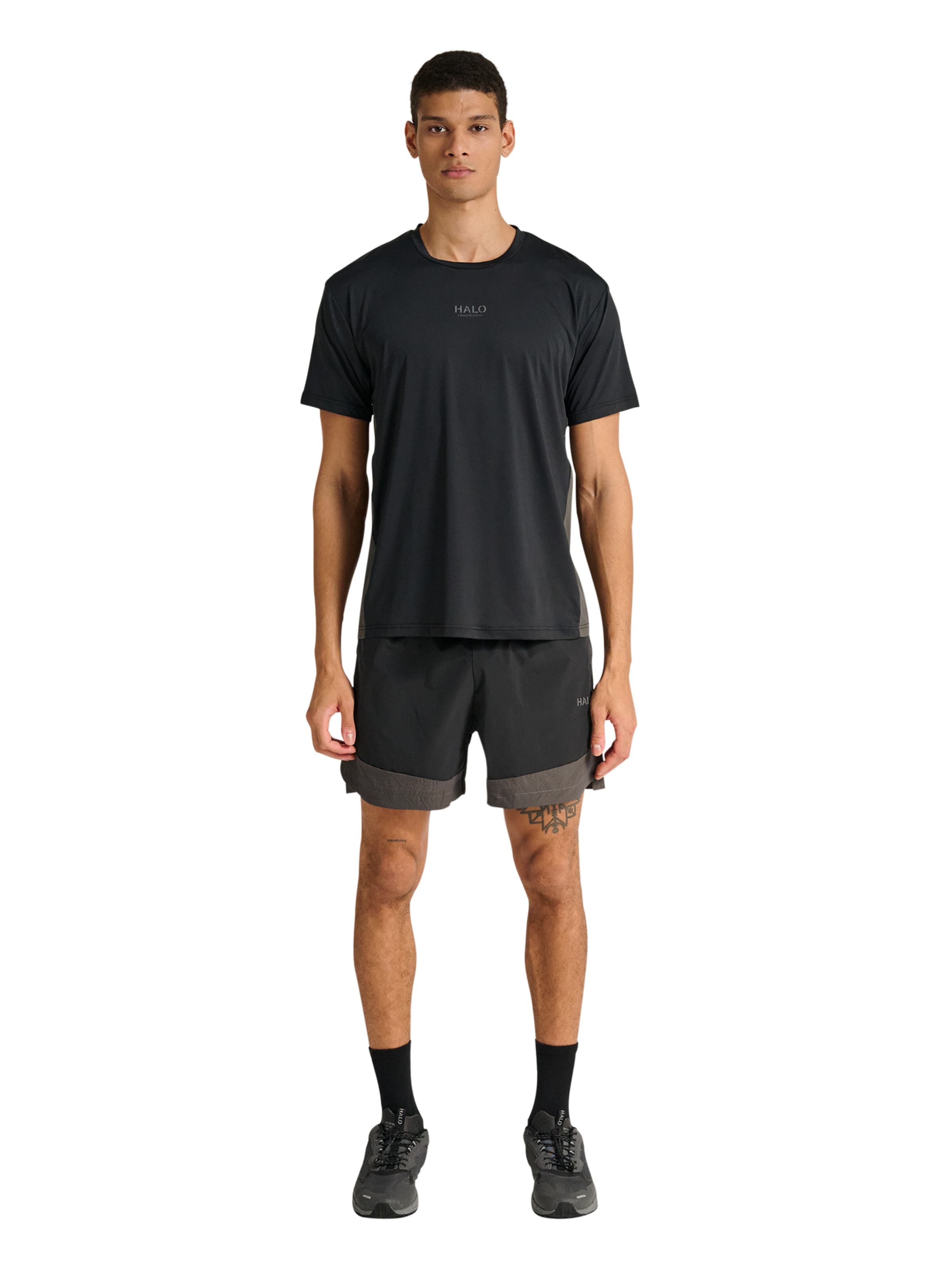 HALO Regular Workout Pants in Black
