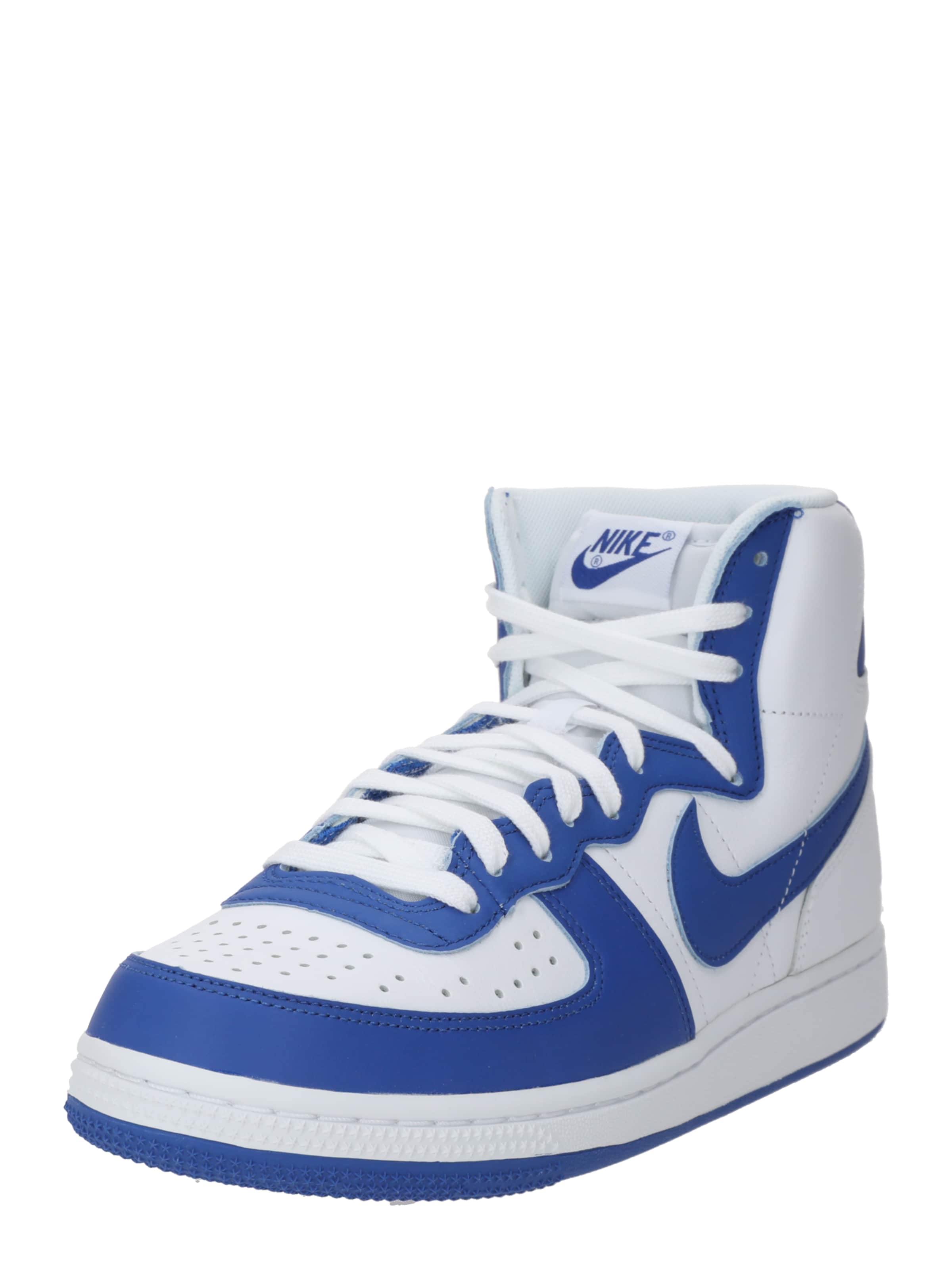 Sneaker alta 'Terminator' di Nike Sportswear in bianco: frontale