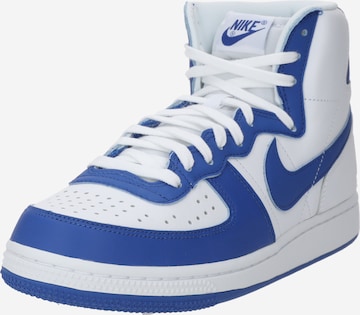 Nike Sportswear High-Top Sneakers 'Terminator' in White: front