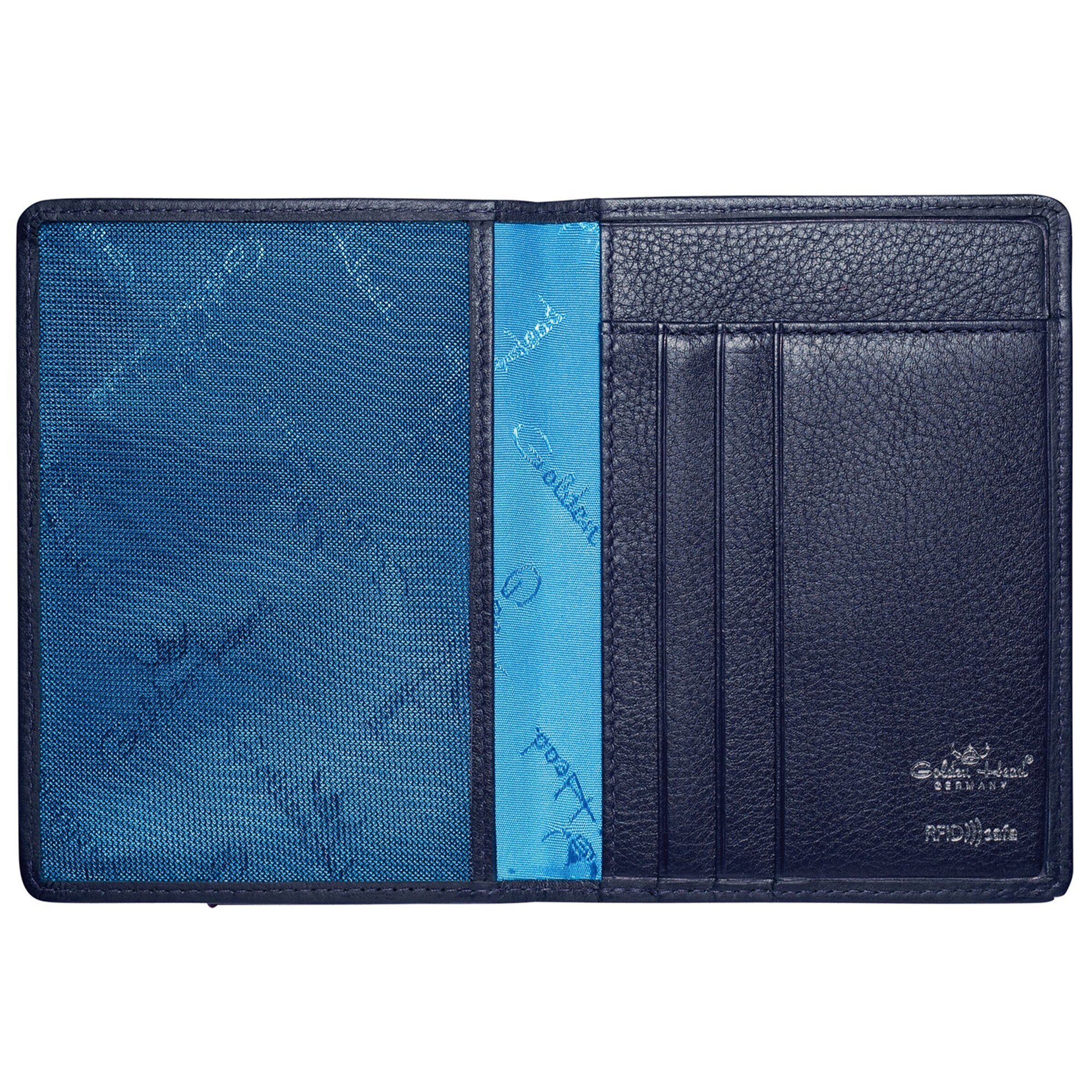 GOLDEN HEAD Wallet 'Capri ' in Blue