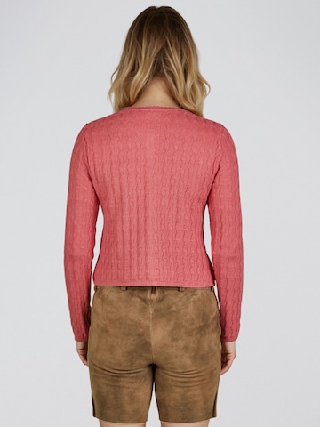 Cardigan 'Hummeltal' SPIETH & WENSKY en rouge