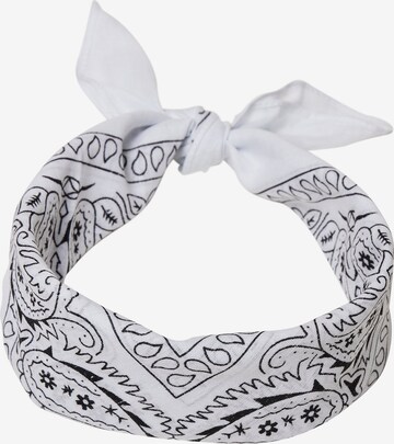 Foulard Urban Classics en blanc : devant