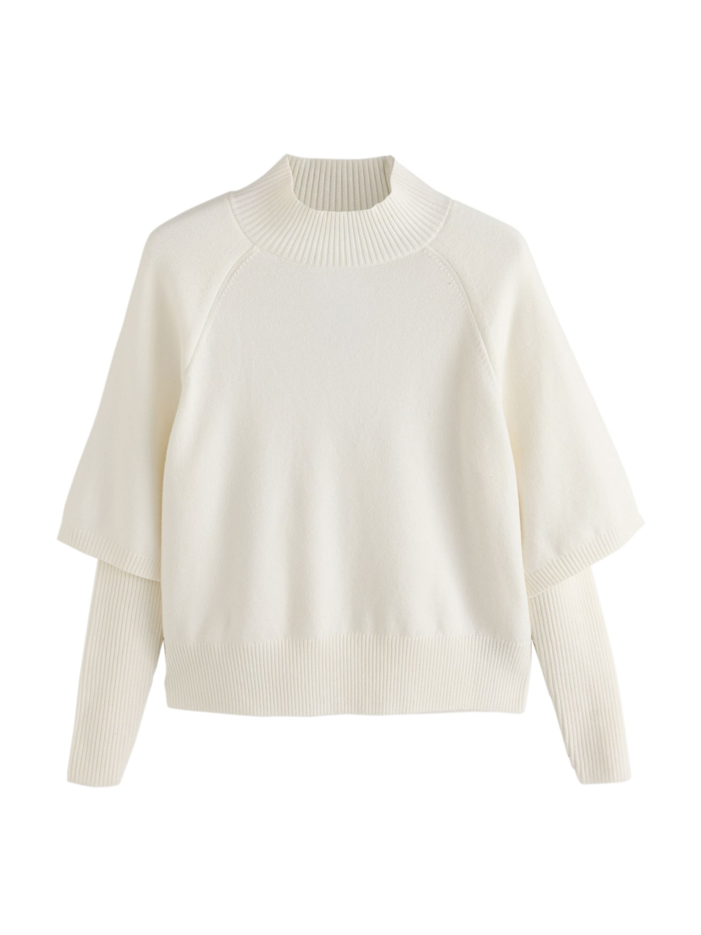 Next Sweater in White: front