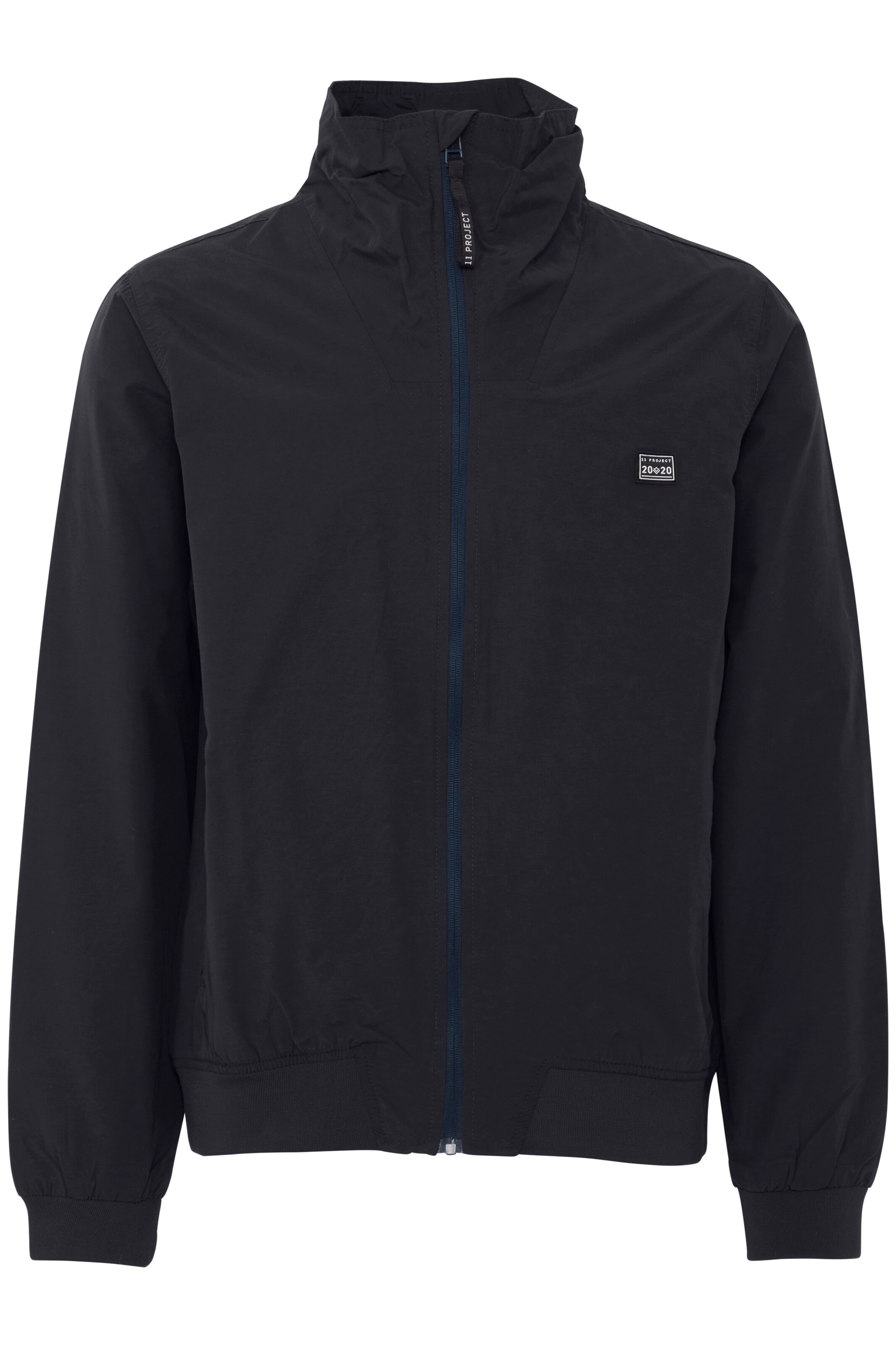 11 Project - Chaqueta de entretiempo 'Stelino' en negro: frente