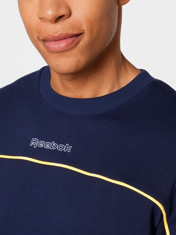 Reebok Αθλητική μπλούζα φούτερ σε μπλε