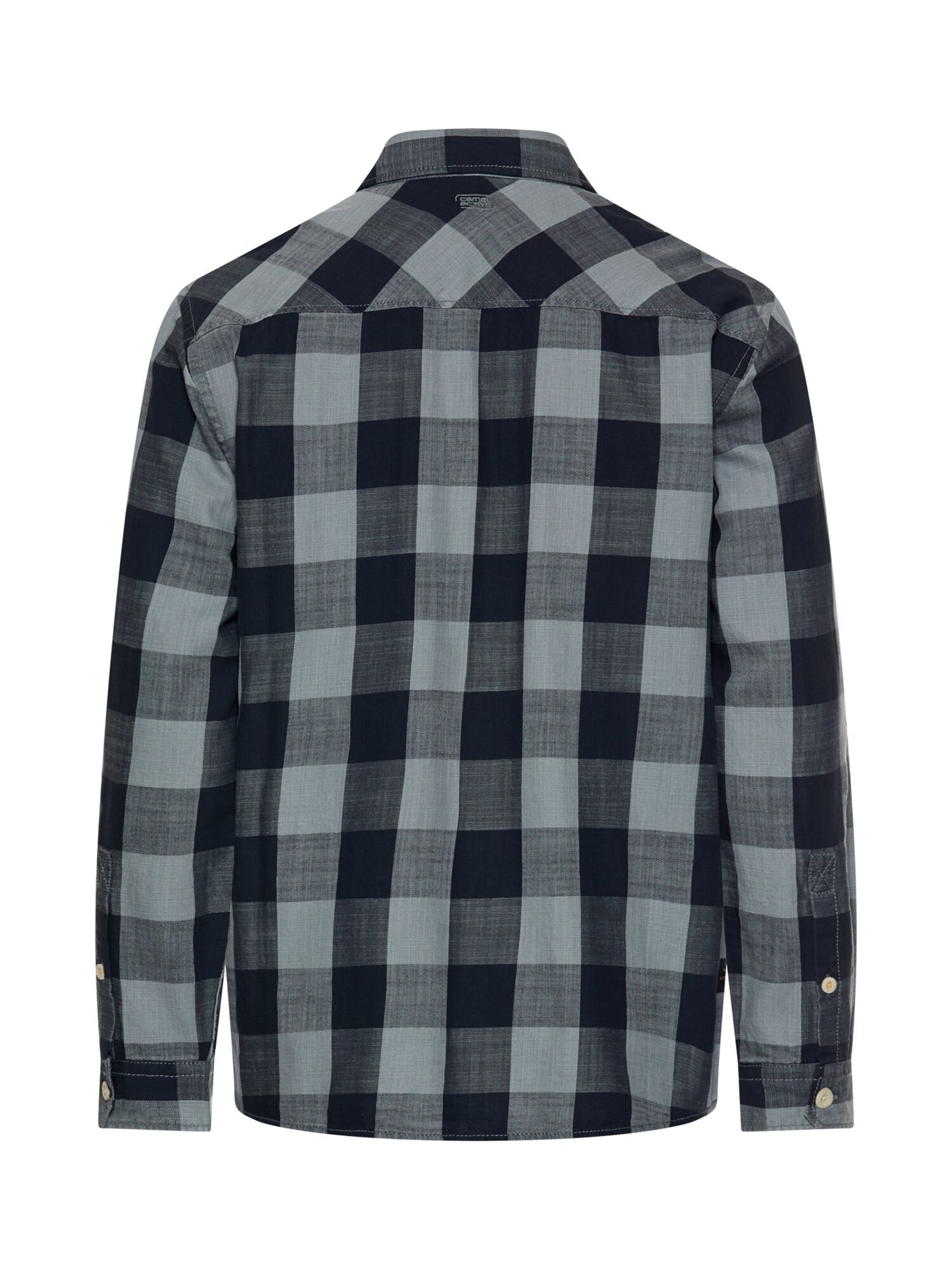 CAMEL ACTIVE Regular fit Button Up Shirt in Grey