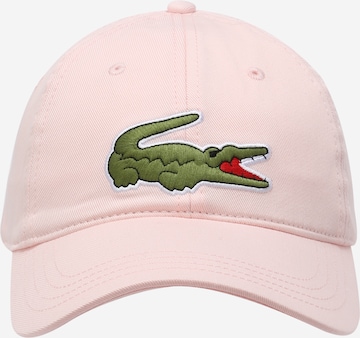 LACOSTE - Gorra en rosa