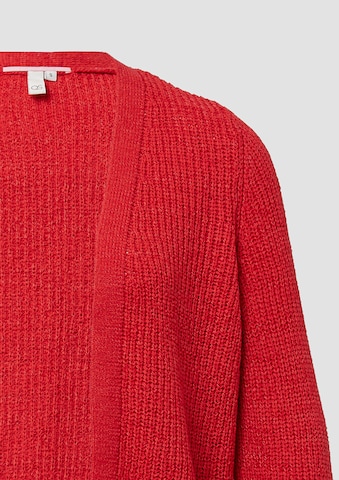 QS Gebreid vest in Rood